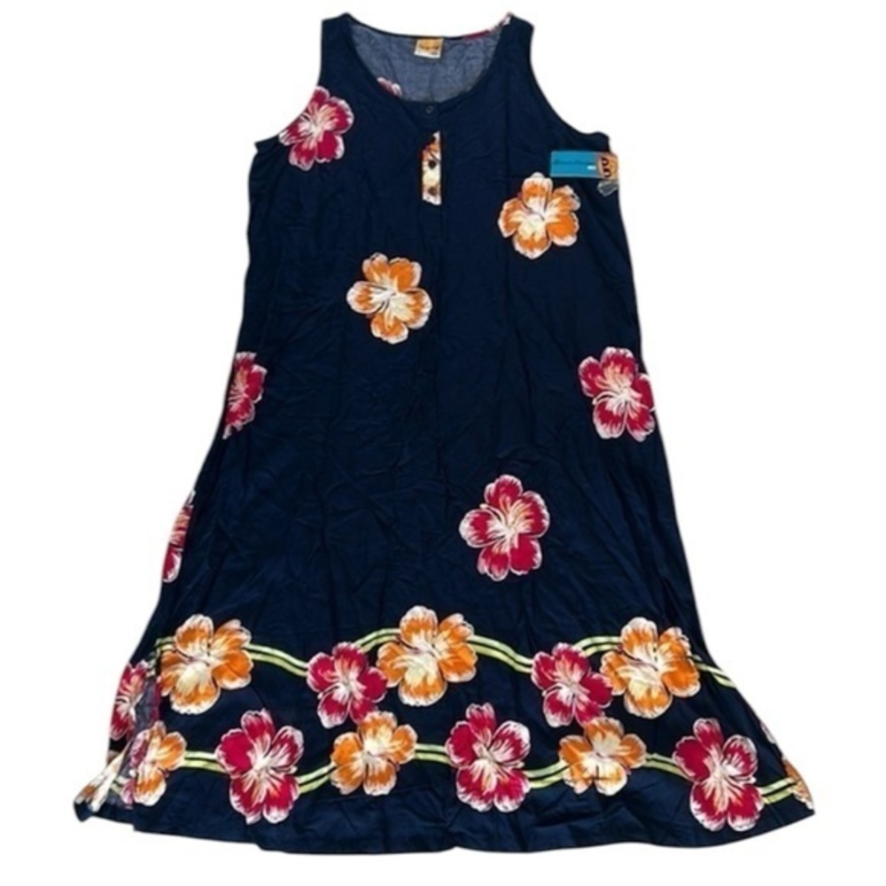 Down Under size XXL hawaiian print dress NWT